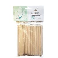 Шпатели деревянные "средние" Italwax 100 шт