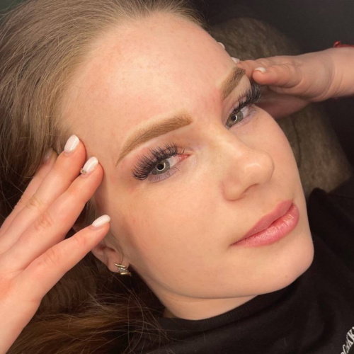 Перманентный пигмент для бровей FACE КОРИЦА фото 4