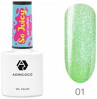 Гель-лак ADRICOCO So Juicy №01 – фисташковый фраппе 8 мл