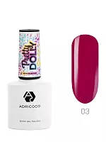 Гель-лак ADRICOCO Pretty dolly №03 неоновая маджента (8 мл.)