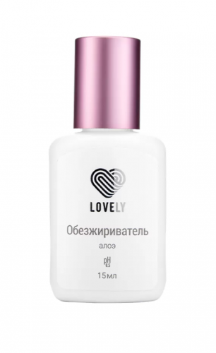 Обезжириватель Lovely алоэ 15 мл