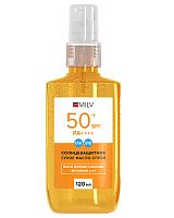 Солнцезащитное сухое масло для лица и тела SPF +50 MILV 120 мл