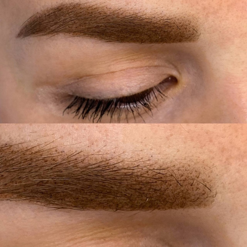 Перманентный пигмент для бровей FACE КОРИЦА фото 5