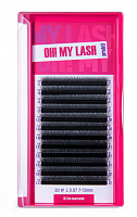 Ресницы черные OH! MY LASH в пучках 3D-W-12 линий-MIX