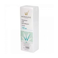 Полоска для депиляции 7*20 Italwax белые люкс 100шт