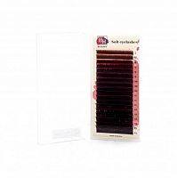 Ресницы Be Happy Soft Tow Tone Wine C 0,10 7-14 мм 20 линий