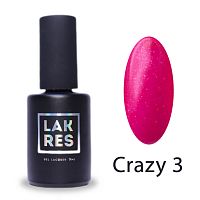 Гель лак Lakres Crazy 3 9 мл