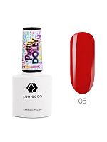 Гель-лак ADRICOCO Pretty dolly №05 неоновый красный (8 мл.)